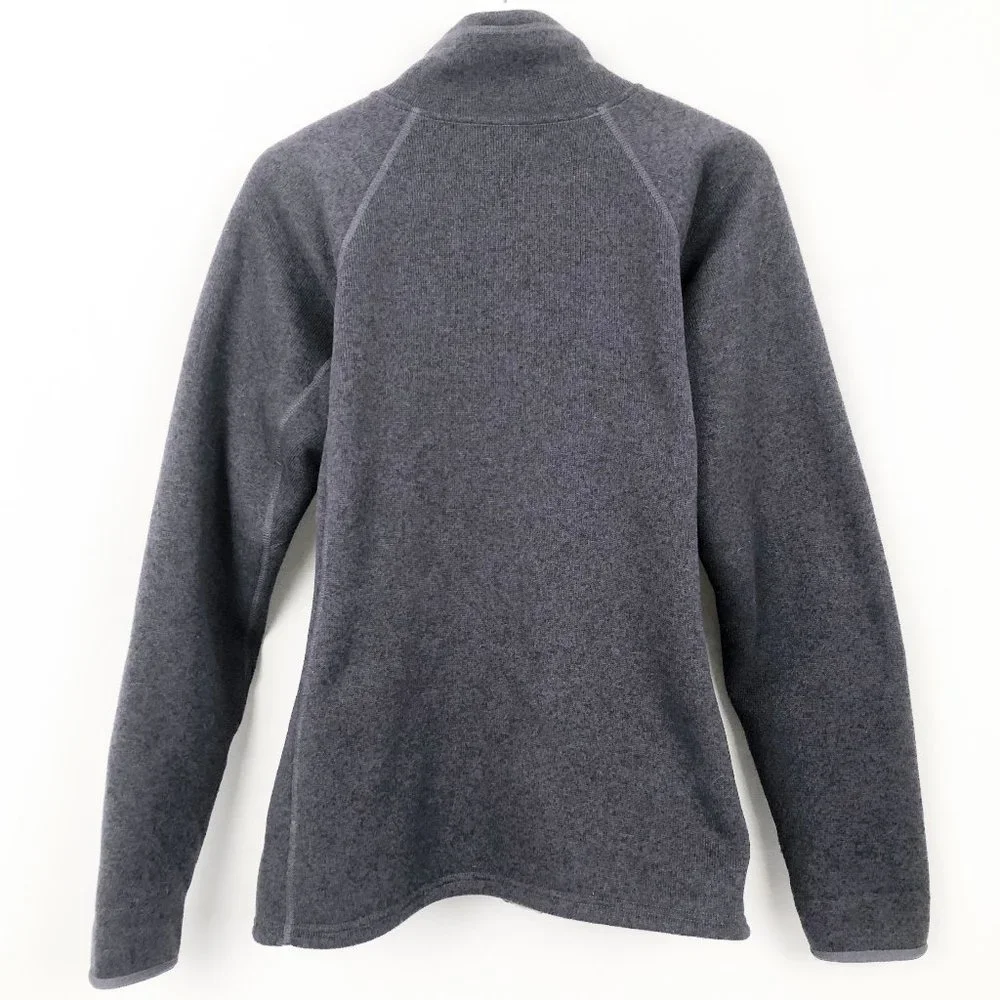 The North Face 'Crescent' Full Zip Up Fleece Jacket Sweatshirt Coat Purple - XL - Picture 4 of 12